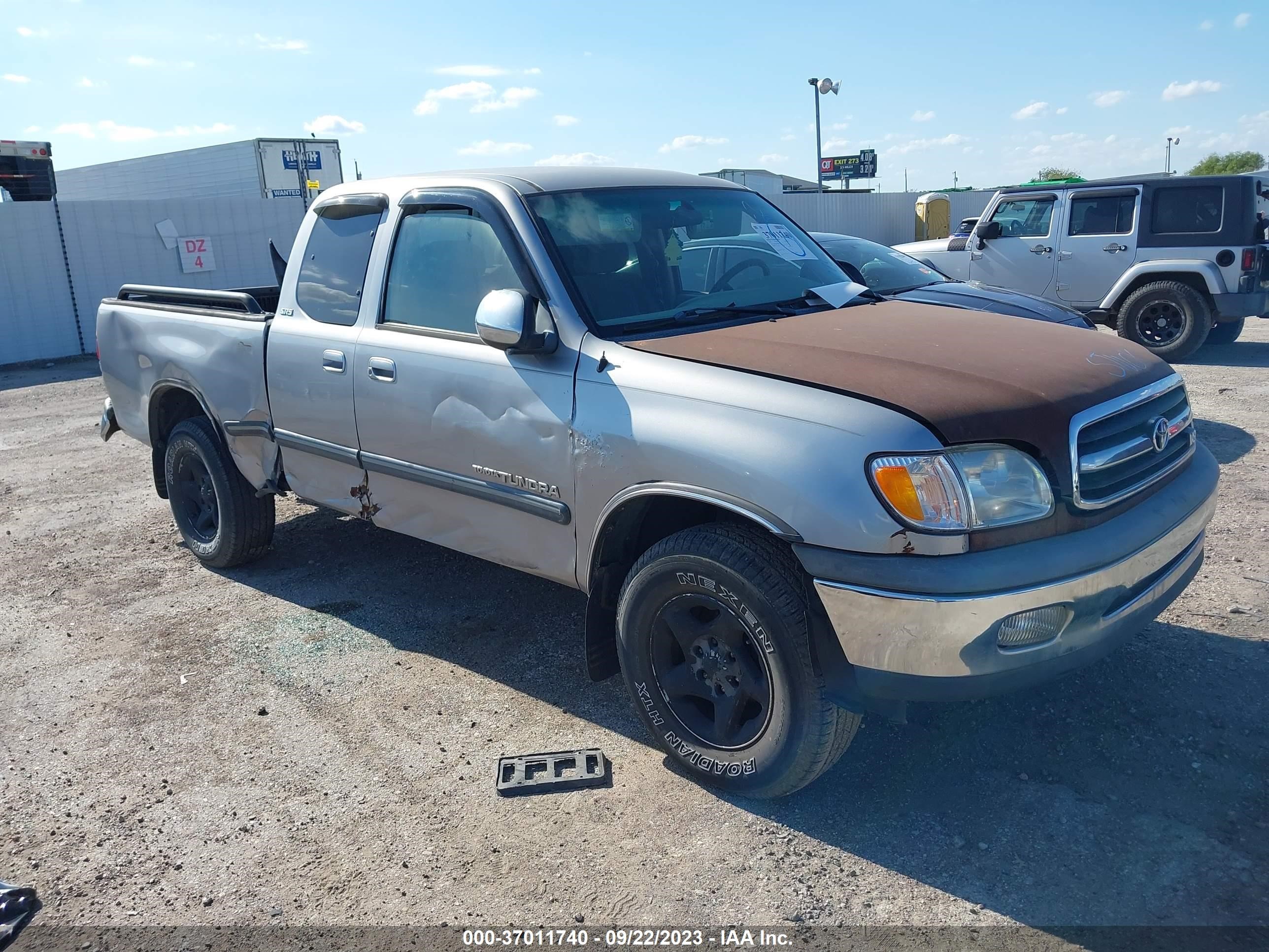 toyota tundra 2002 5tbrt34182s256723