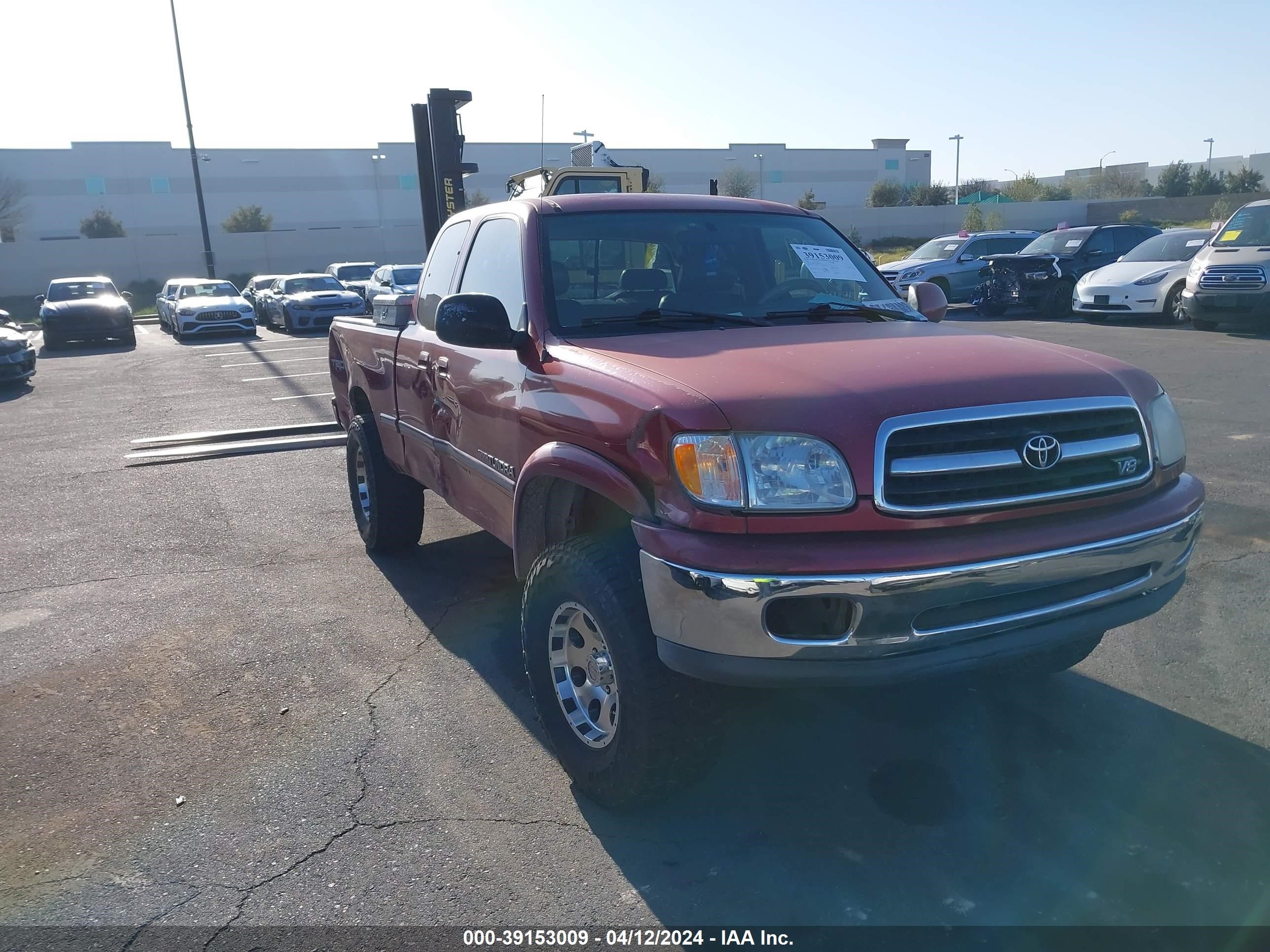 toyota tundra 2001 5tbrt38191s184908