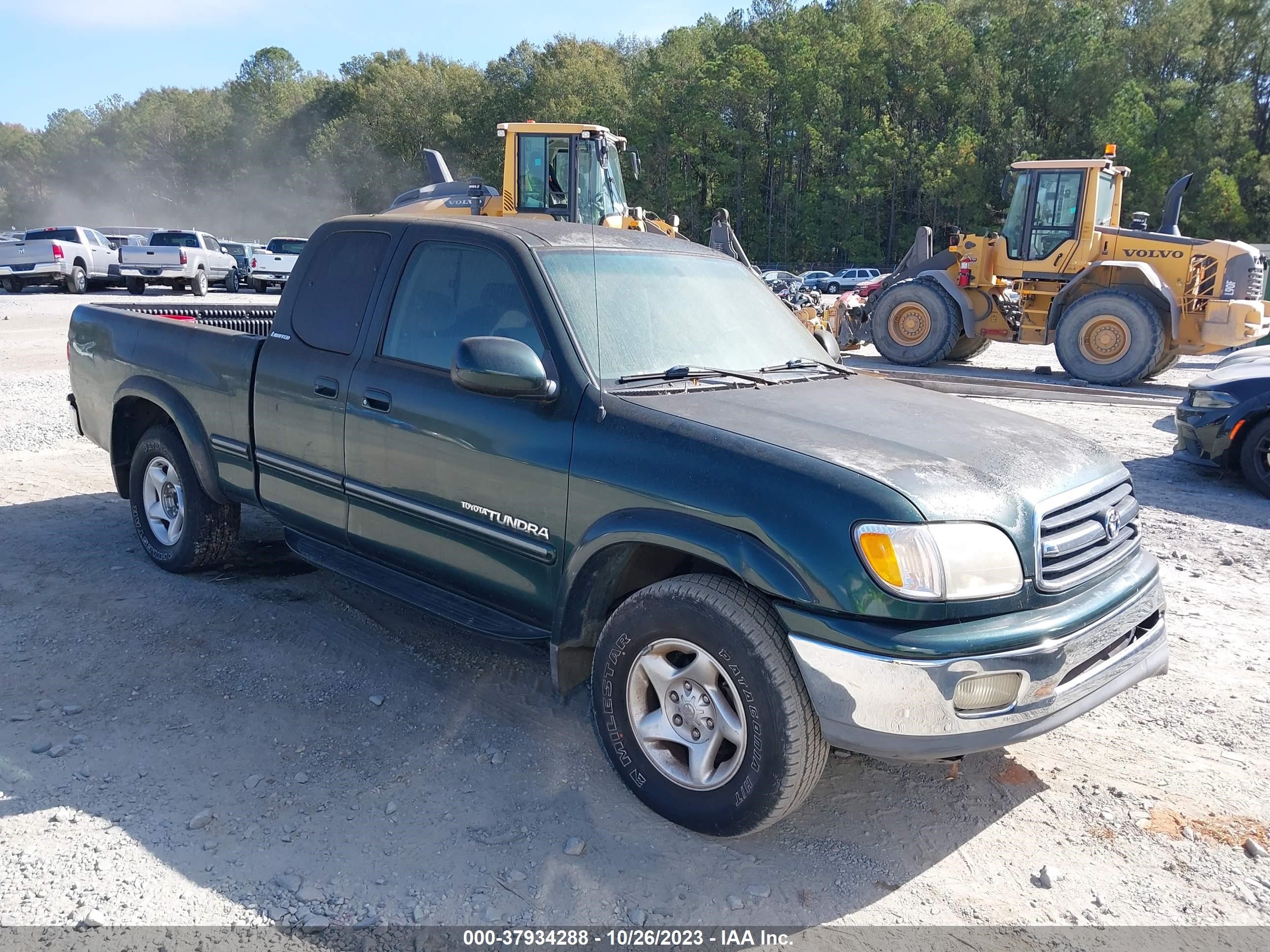 toyota tundra 2000 5tbrt3819ys062317