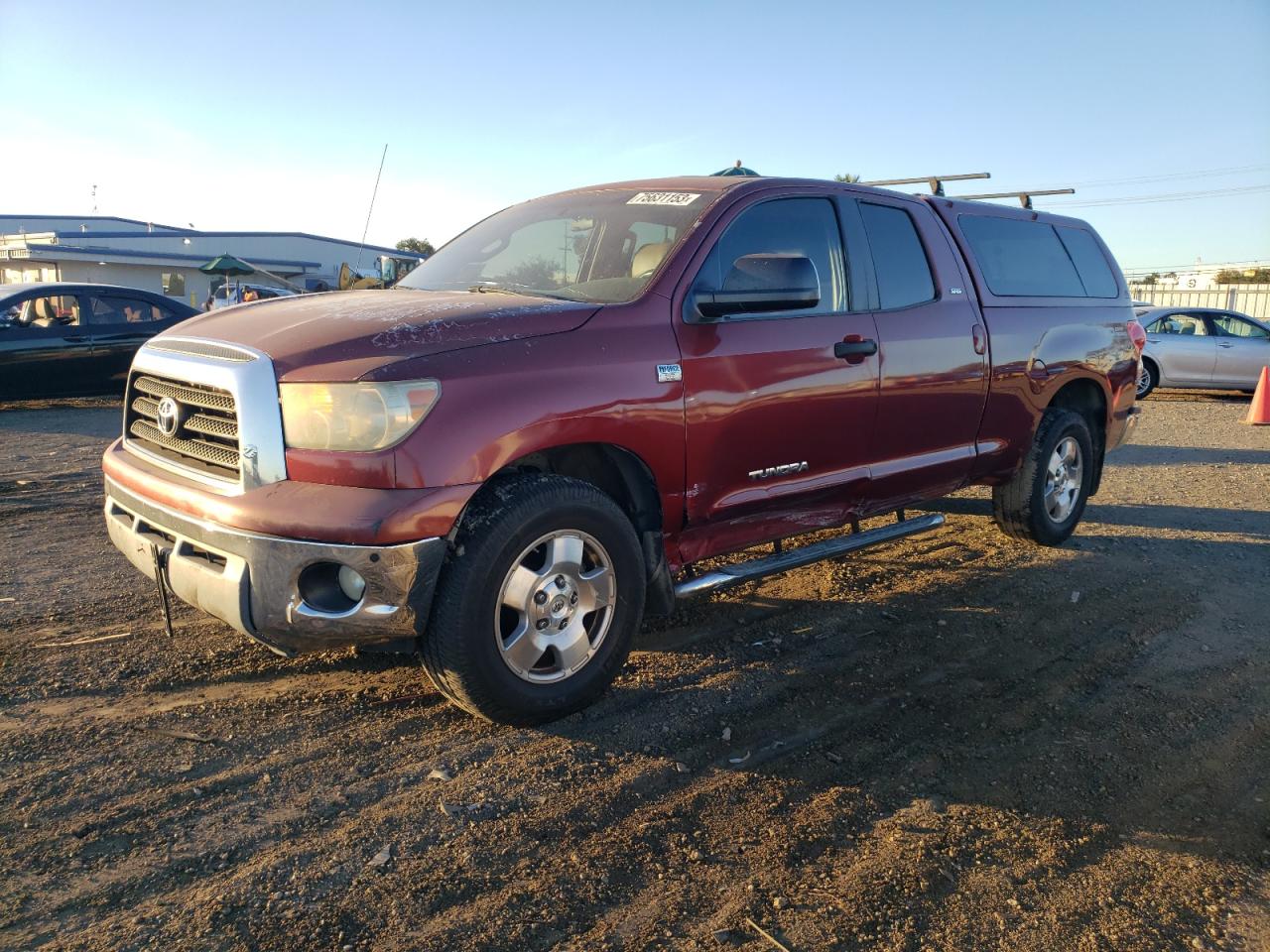 toyota tundra 2007 5tbrt54177s451571