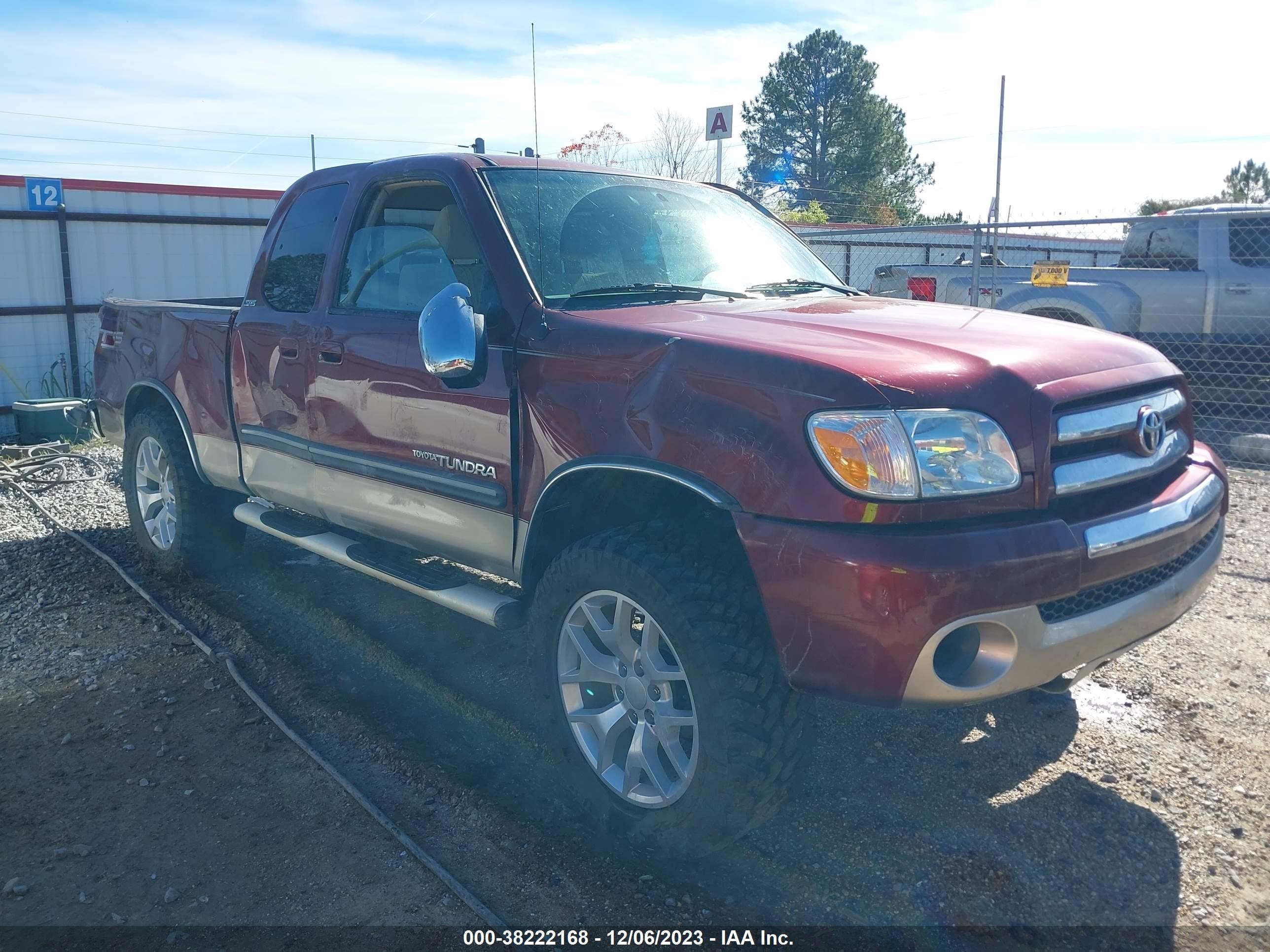 toyota tundra 2006 5tbru34196s480635