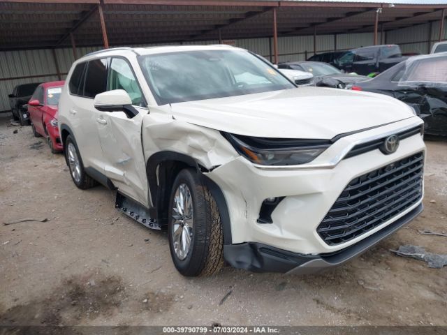 toyota grand highlander 2024 5tdaaab5xrs053363