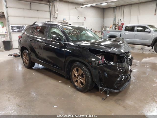 toyota highlander 2022 5tdabrch5ns543661