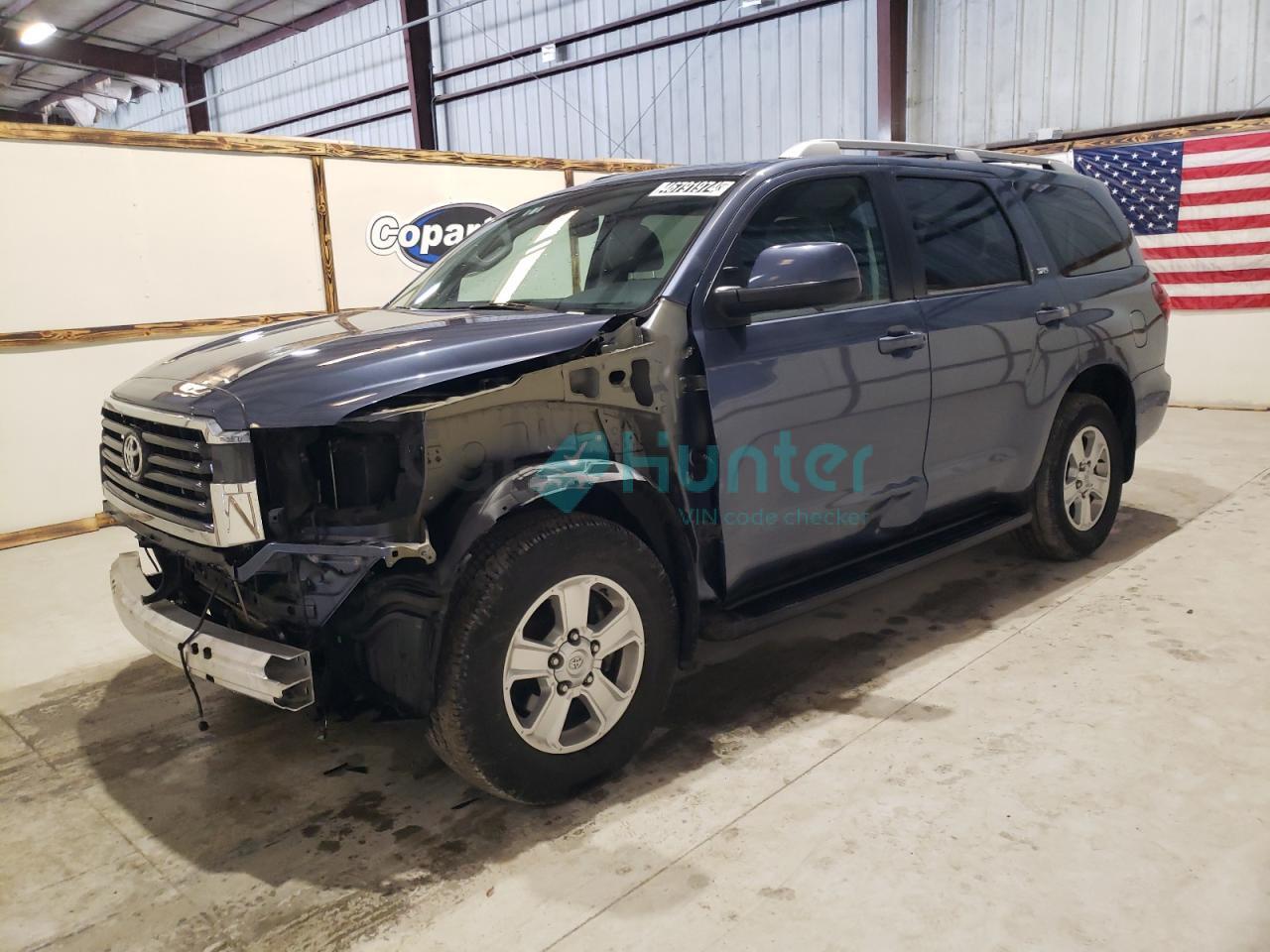 toyota sequoia 2022 5tday5b11ns187558