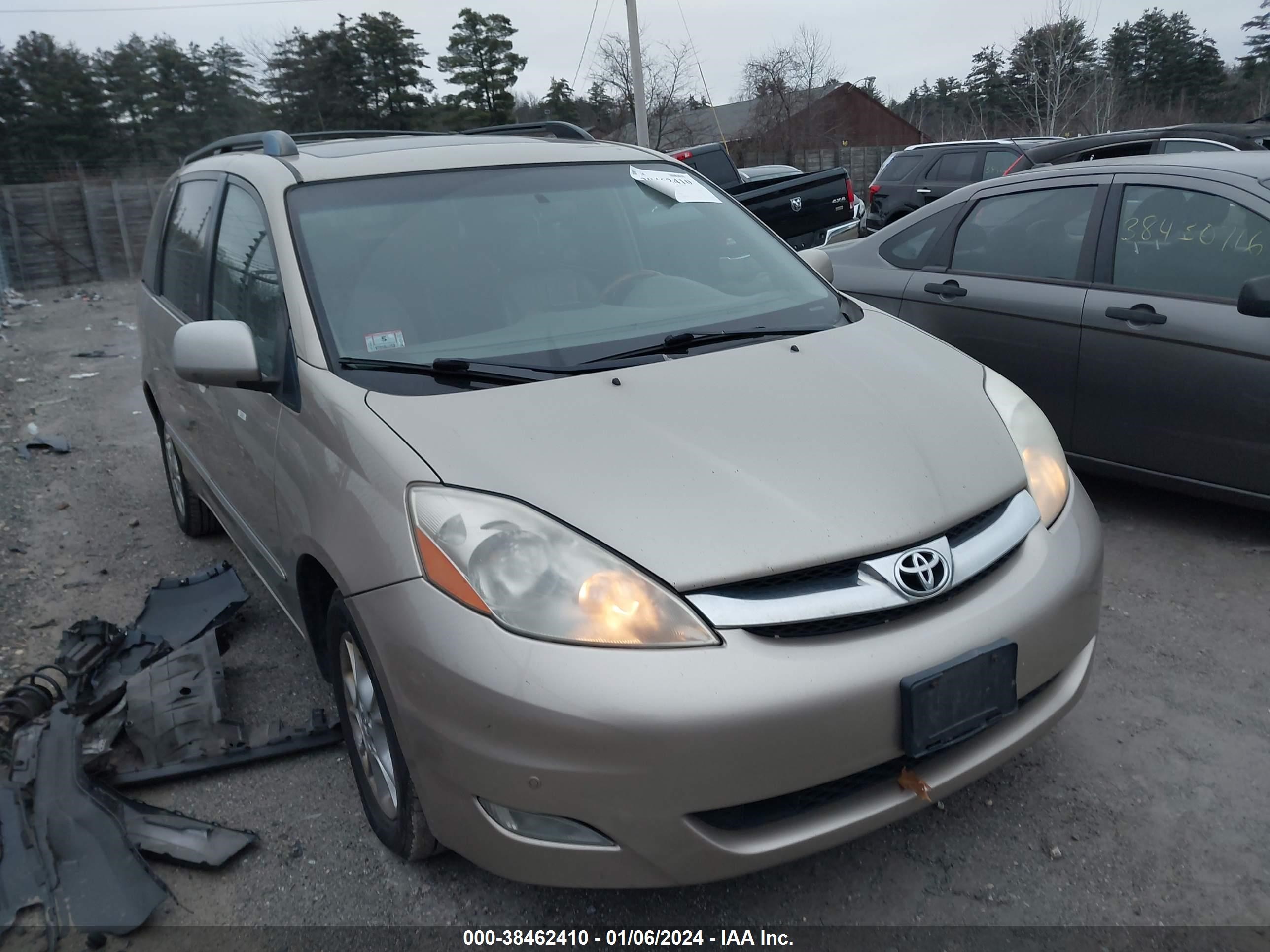 toyota sienna 2006 5tdba22c26s074860