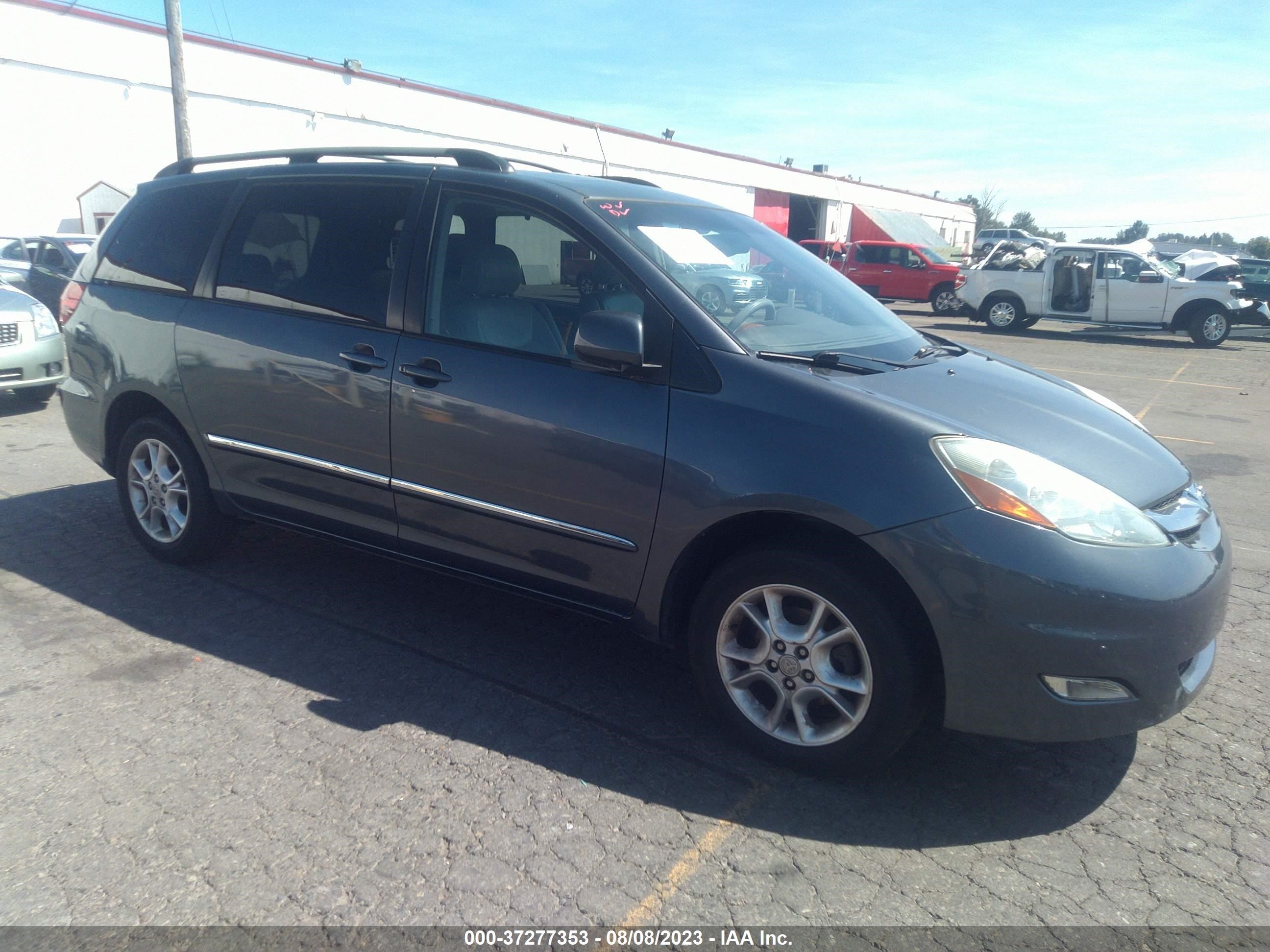 toyota sienna 2006 5tdba22c96s070949