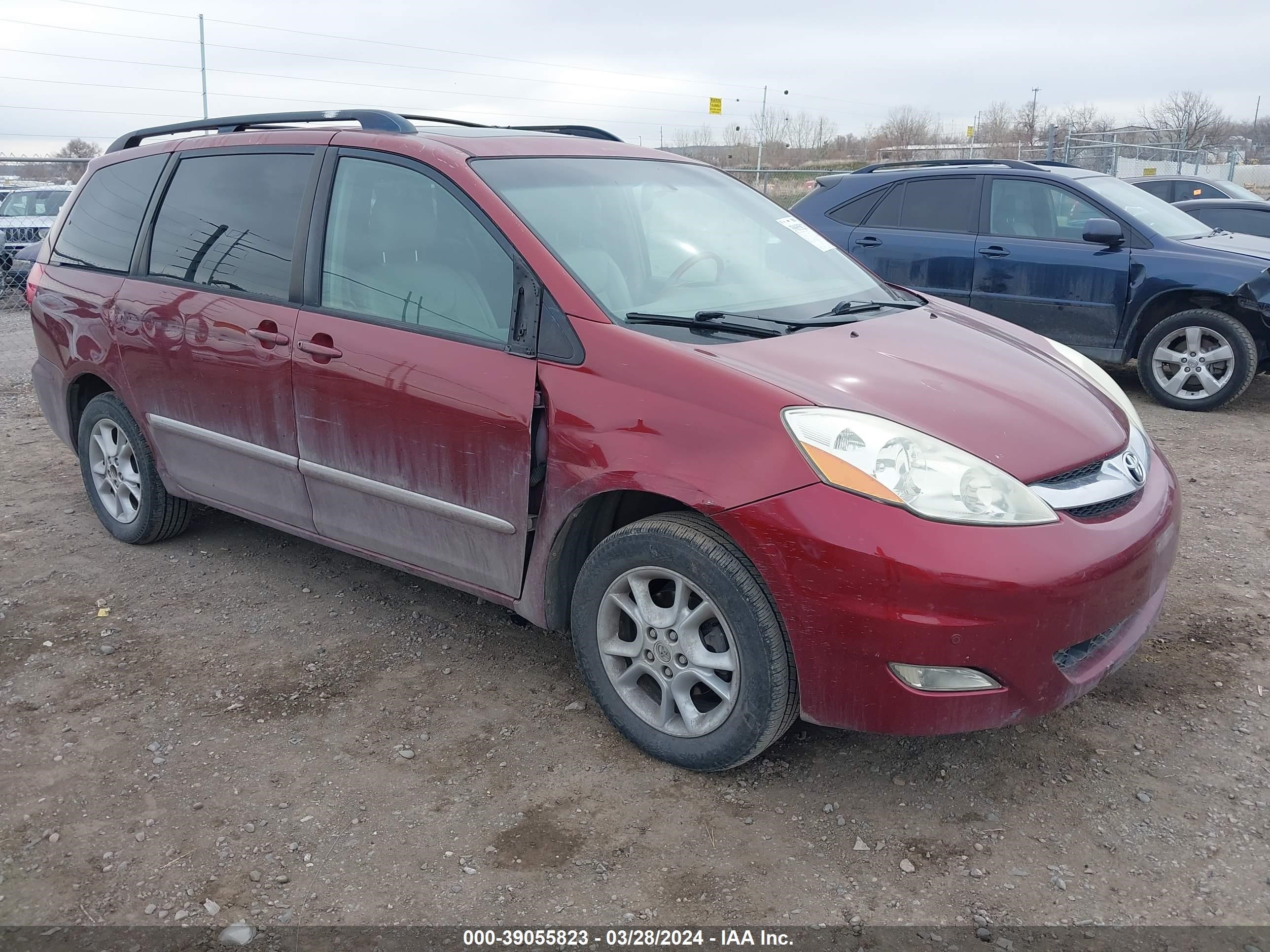 toyota sienna 2006 5tdba22c96s073608