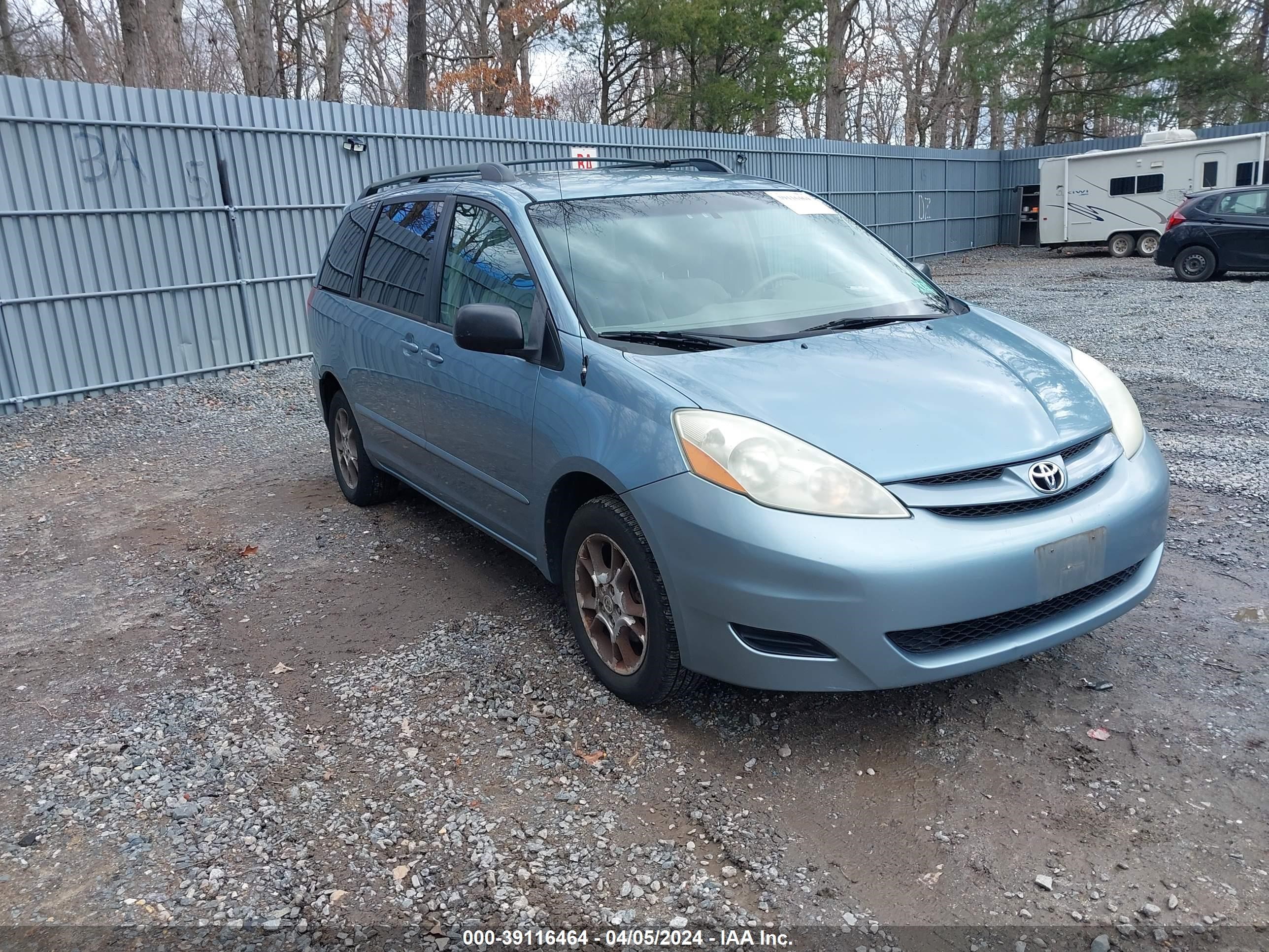 toyota sienna 2006 5tdba23c56s066167