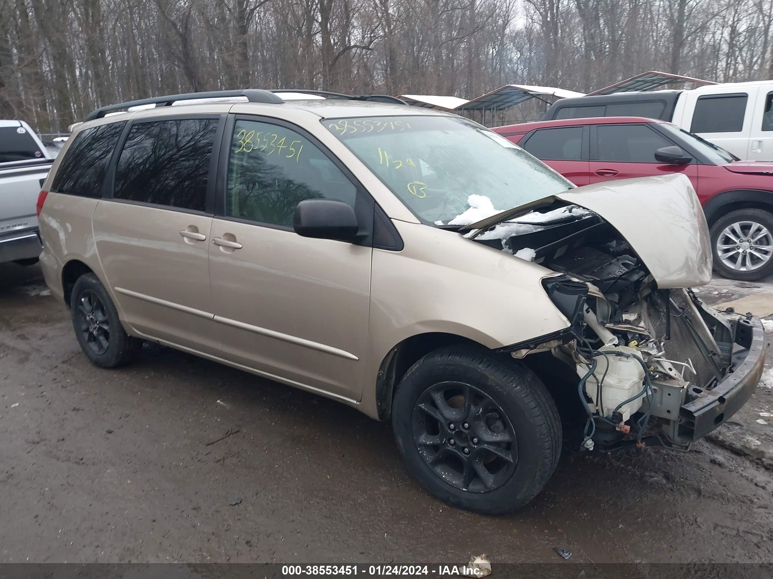 toyota sienna 2005 5tdba23c85s033890