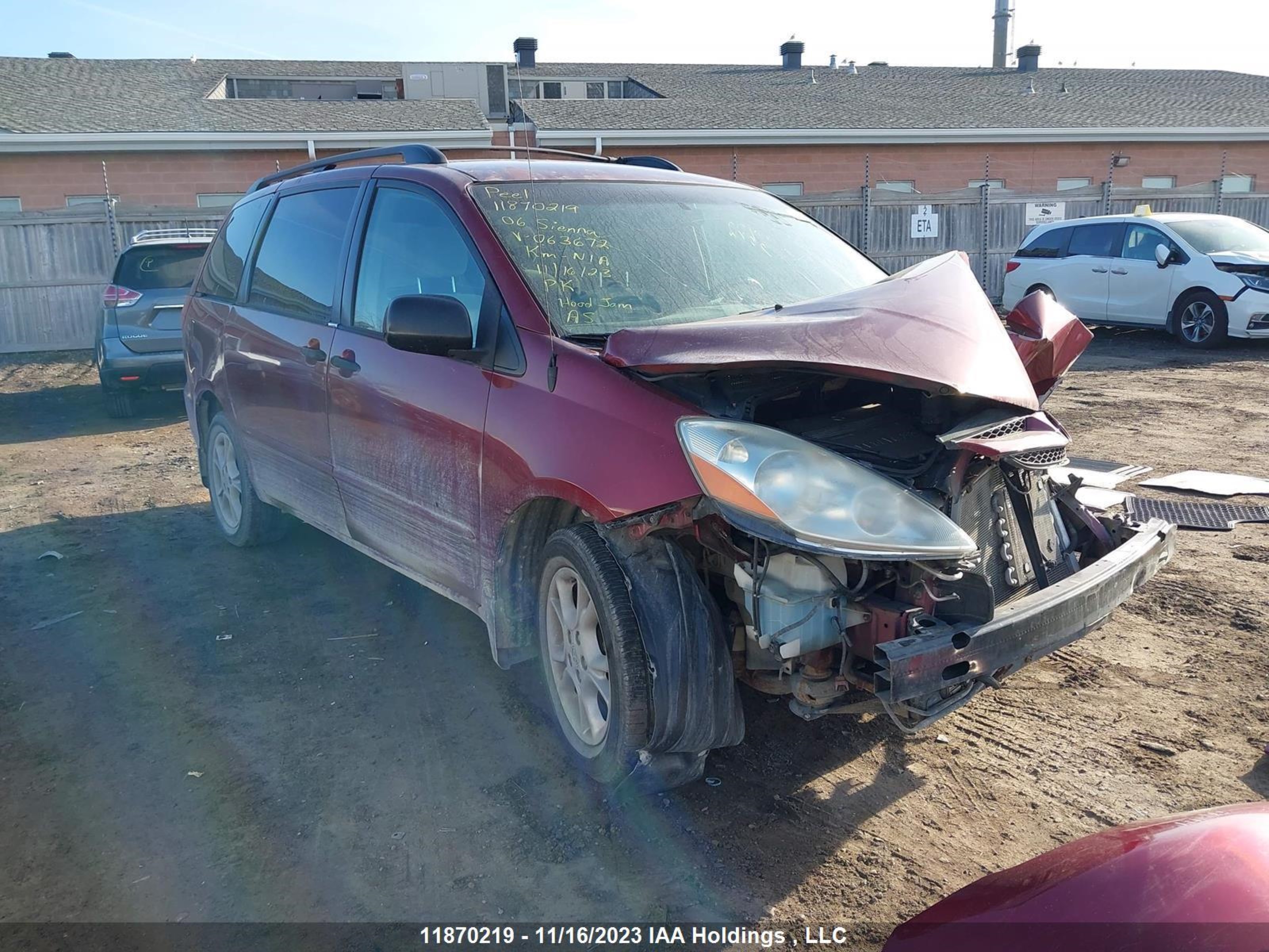 toyota sienna 2006 5tdba29c46s063672