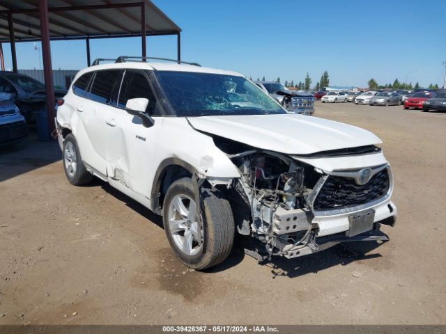 toyota highlander 2020 5tdbbrch3ls004344