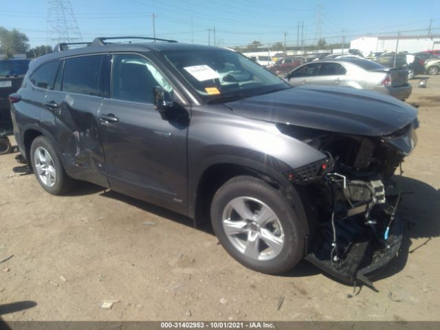 toyota highlander 2021 5tdbbrch4ms529463