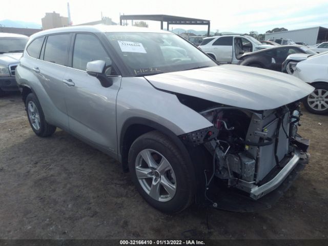 toyota highlander 2022 5tdbbrch4ns542361