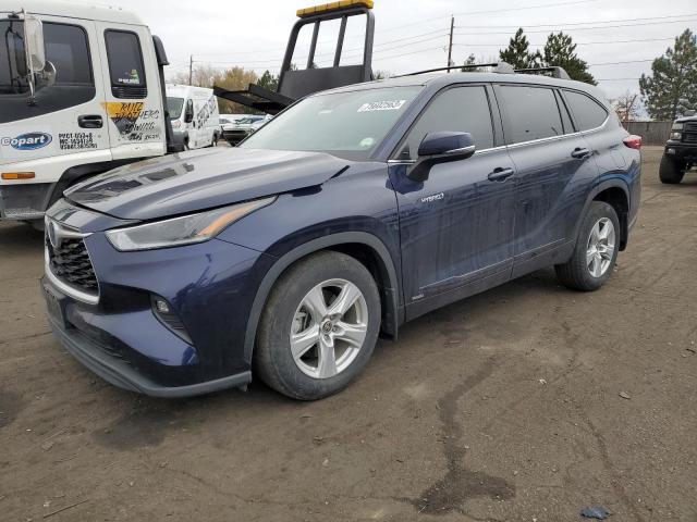 toyota highlander 2021 5tdbbrch7ms066895