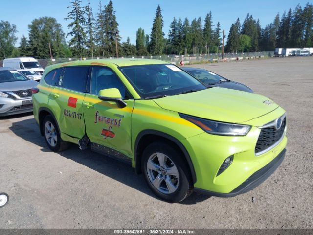 toyota highlander 2021 5tdbbrch7ms528775