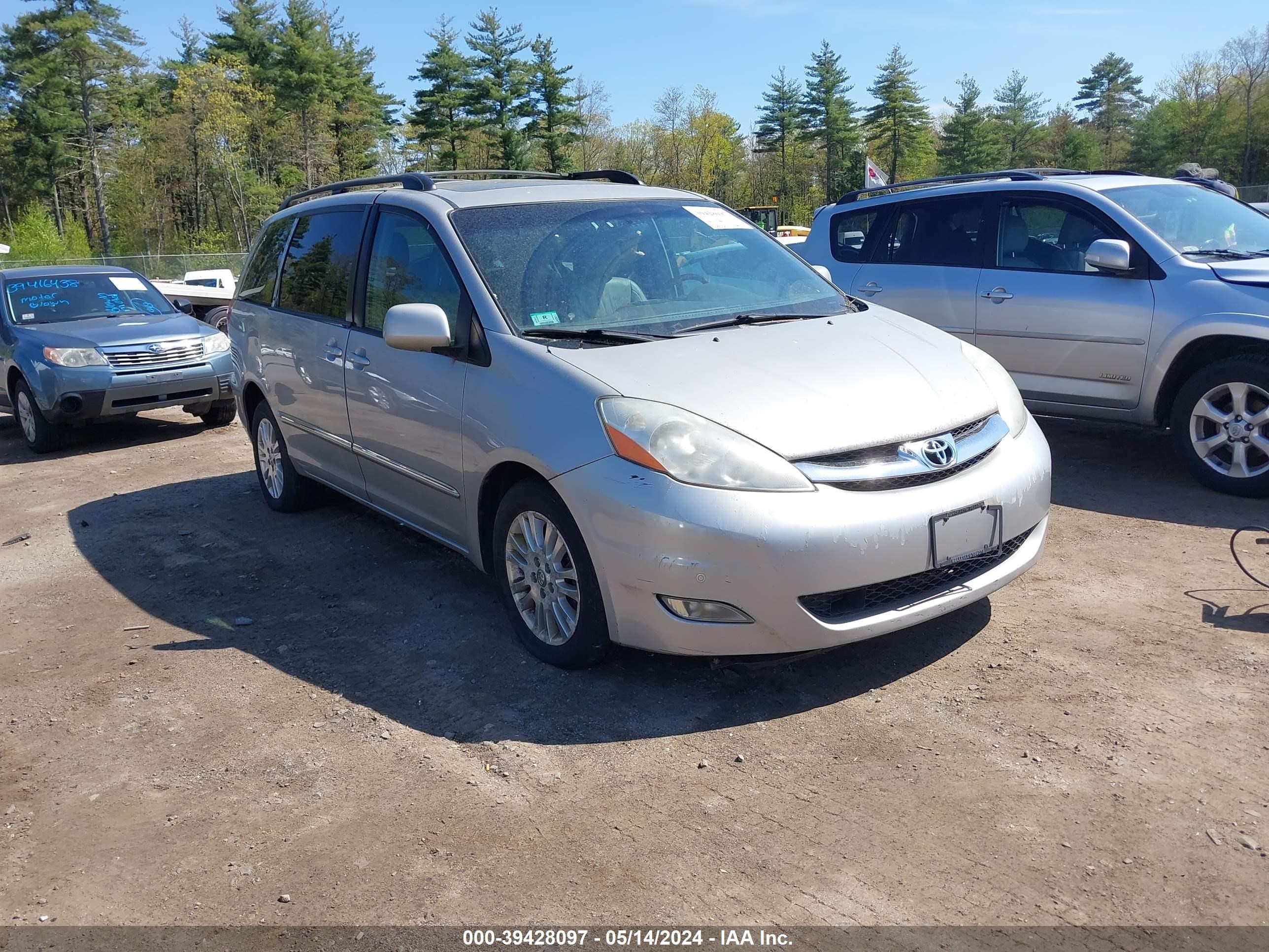 toyota sienna 2008 5tdbk22c08s016682