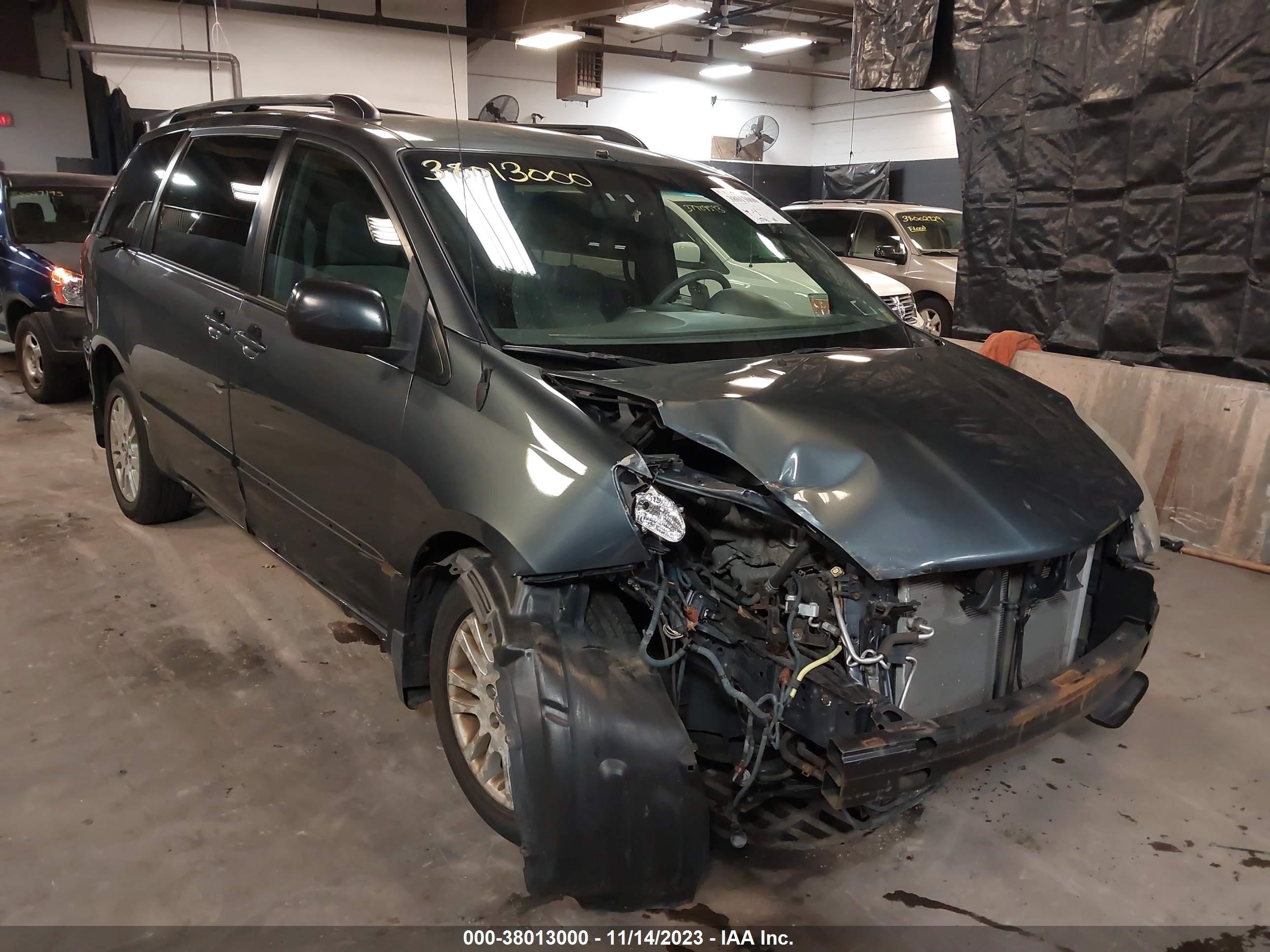 toyota sienna 2009 5tdbk23c19s024788