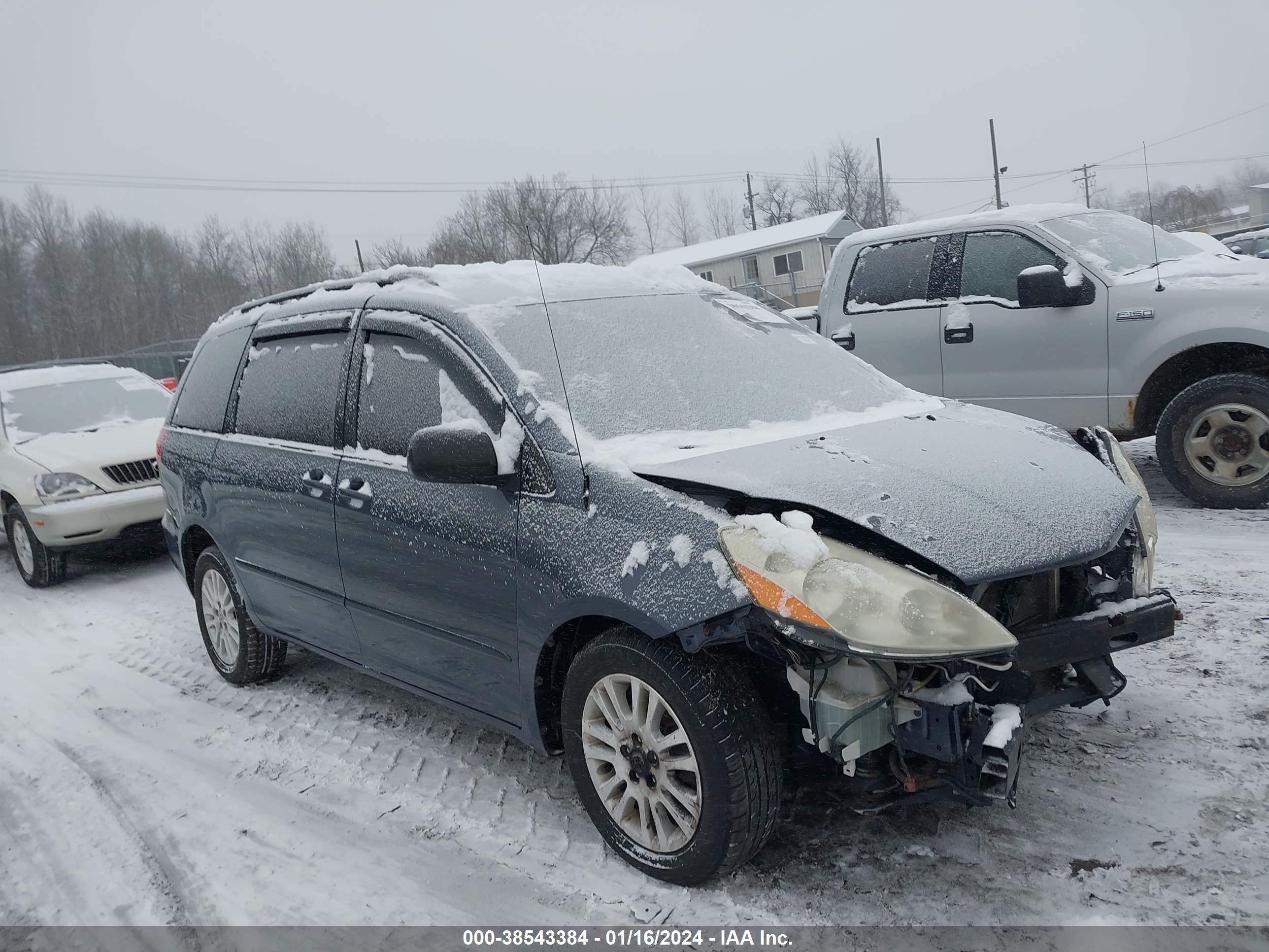 toyota sienna 2009 5tdbk23c19s026993