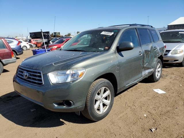 toyota highlander 2010 5tdbk3eh0as008214