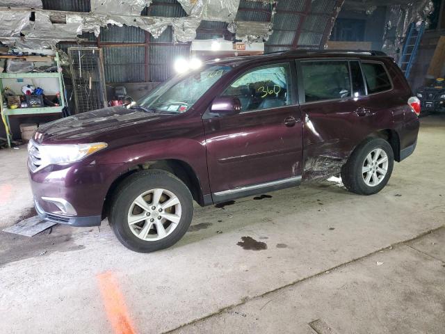 toyota highlander 2012 5tdbk3eh0cs132308