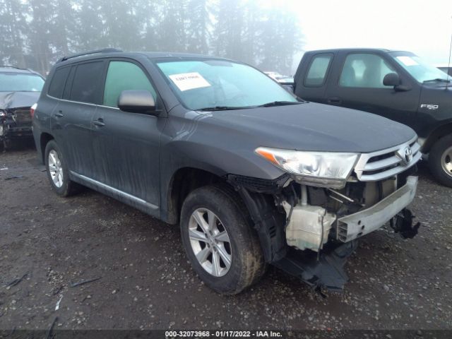 toyota highlander 2013 5tdbk3eh0ds211401