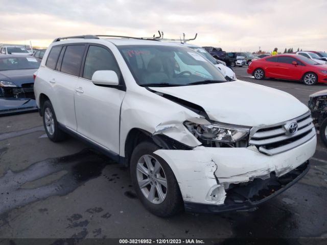 toyota highlander 2013 5tdbk3eh1ds195032