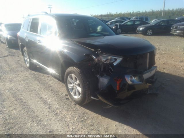 toyota highlander 2013 5tdbk3eh1ds196617