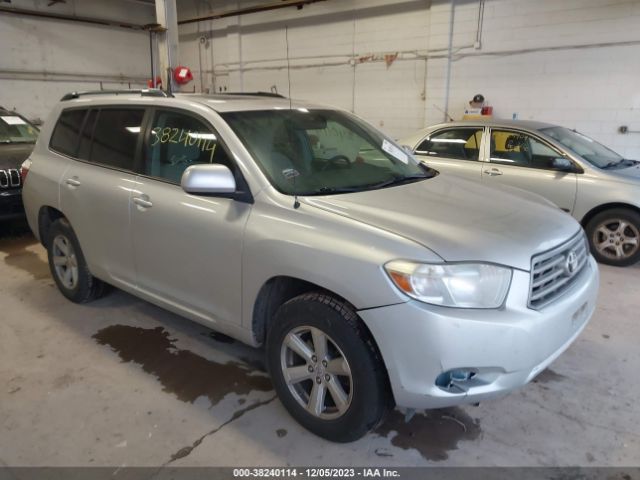 toyota highlander 2010 5tdbk3eh3as005761