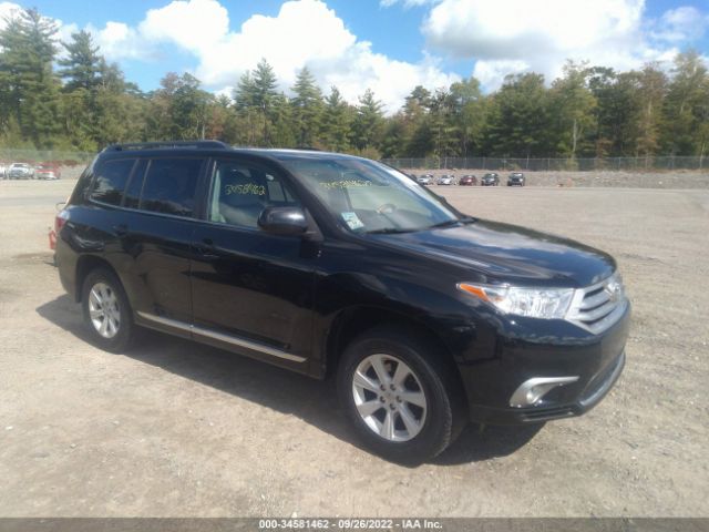 toyota highlander 2013 5tdbk3eh3ds255277