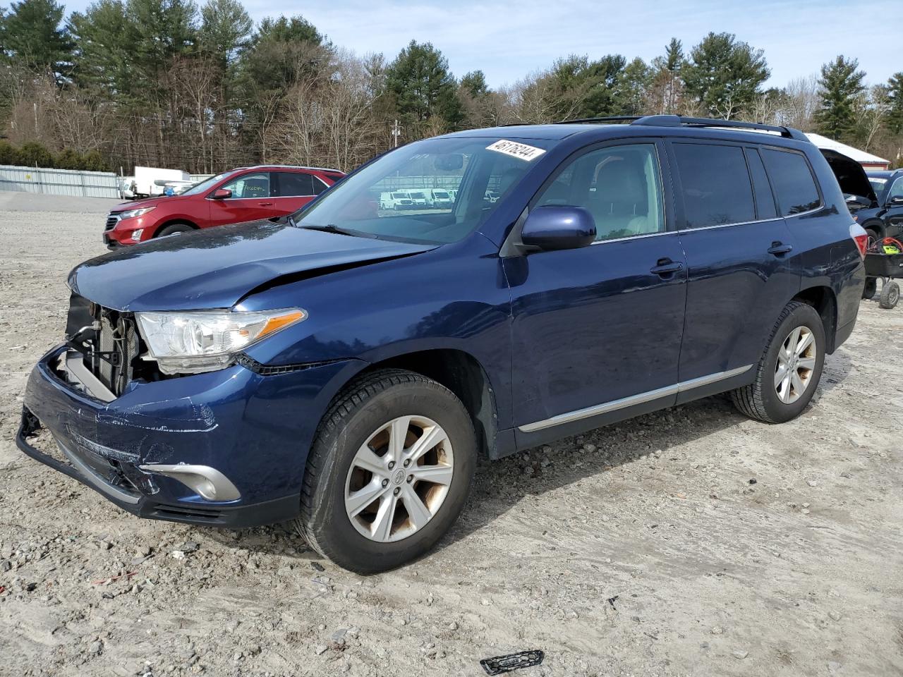 toyota highlander 2013 5tdbk3eh4ds249178