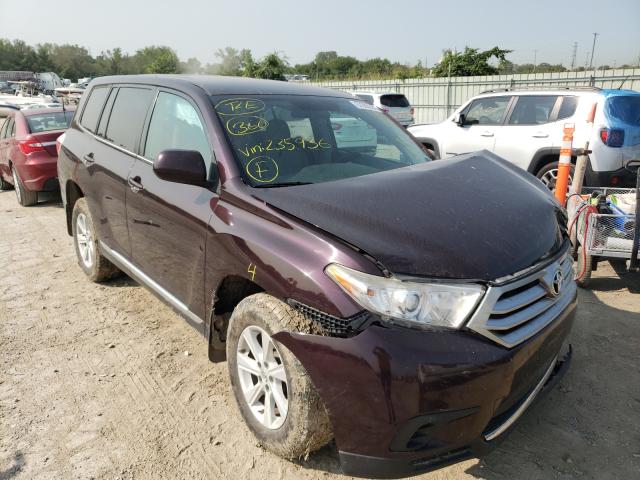 toyota highlander 2013 5tdbk3eh5ds235936