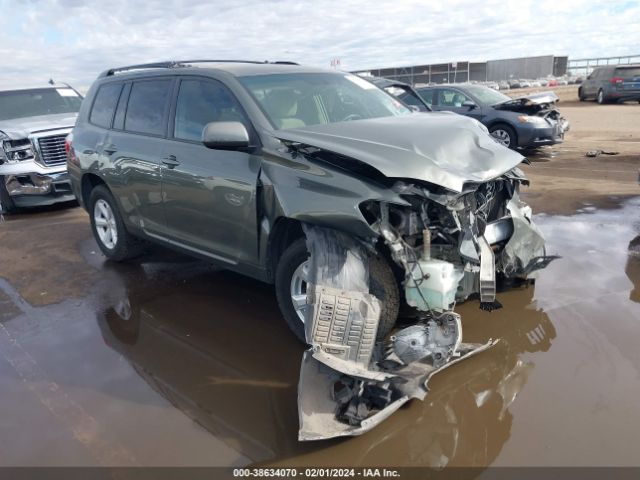 toyota highlander 2010 5tdbk3eh6as011909