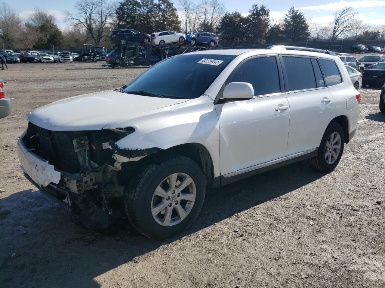 toyota highlander 2012 5tdbk3eh6cs134967