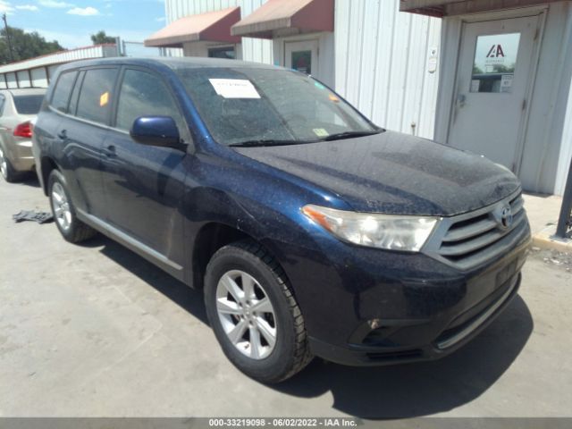 toyota highlander 2013 5tdbk3eh6ds219762