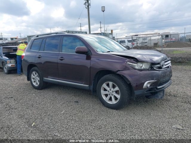 toyota highlander 2013 5tdbk3eh6ds276432