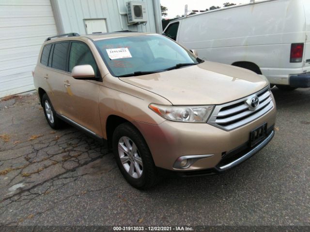 toyota highlander 2011 5tdbk3eh7bs042491