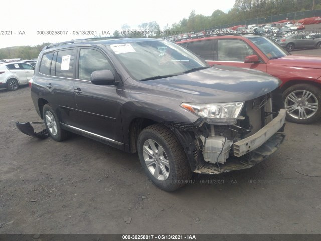 toyota highlander 2013 5tdbk3eh7ds185332