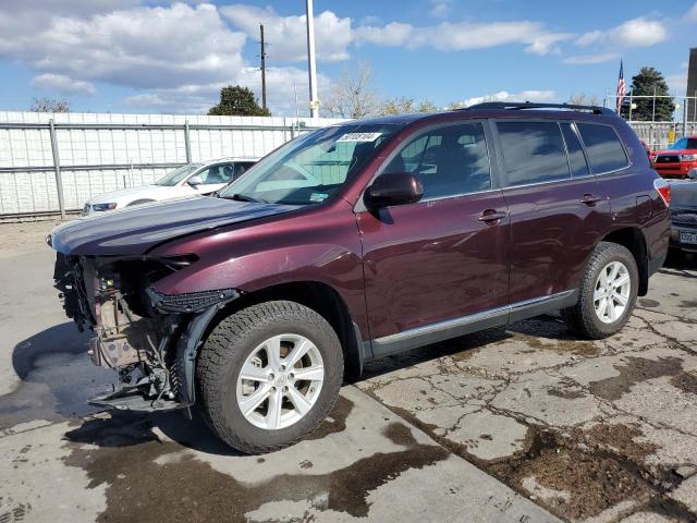 toyota highlander 2012 5tdbk3eh8cs133626