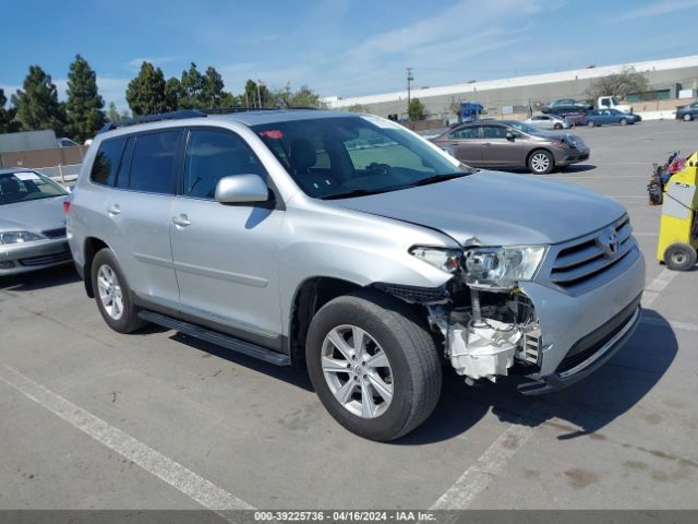 toyota highlander 2012 5tdbk3eh8cs167758