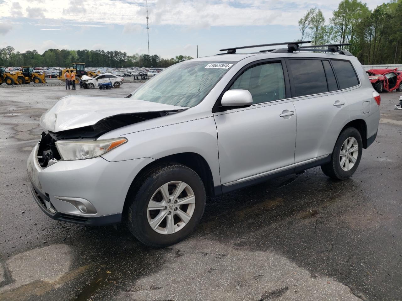 toyota highlander 2012 5tdbk3eh9cs142853