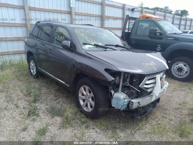 toyota highlander 2013 5tdbk3eh9ds186790