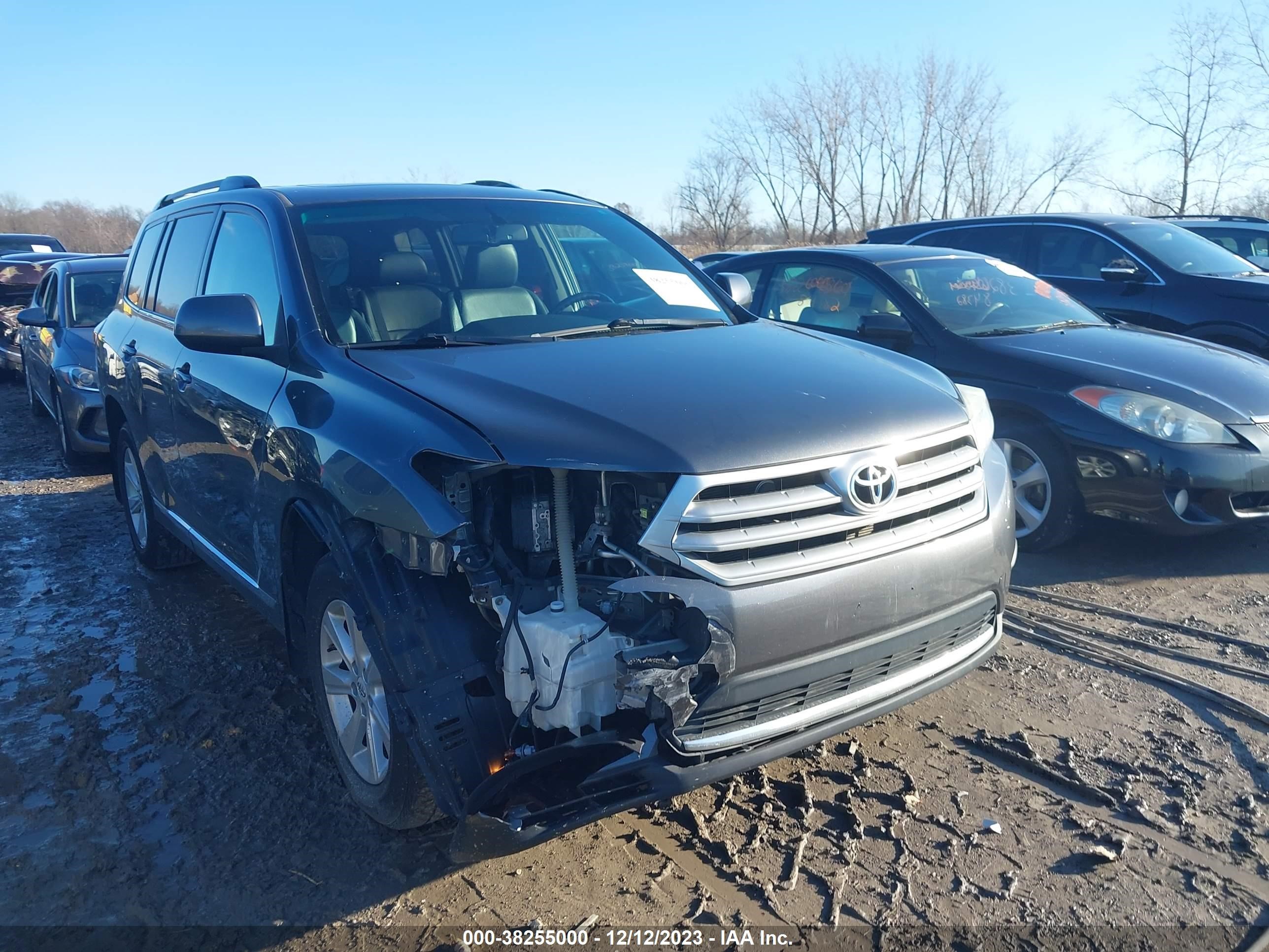 toyota highlander 2011 5tdbk3ehxbs075775