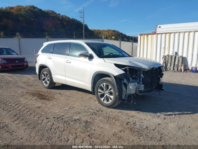 toyota highlander 2016 5tdbkrfh0gs257106