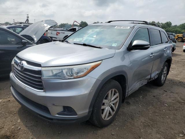 toyota highlander 2015 5tdbkrfh1fs080077