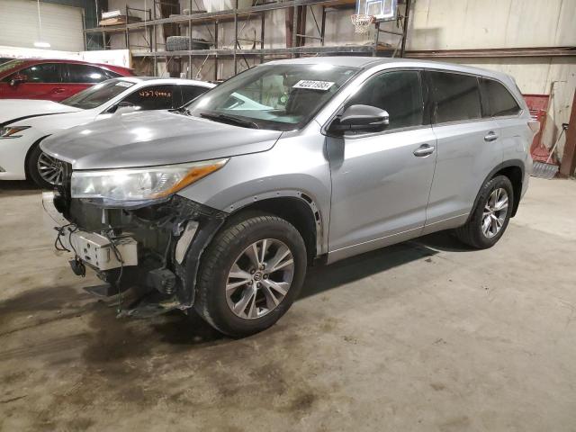 toyota highlander 2016 5tdbkrfh2gs226925