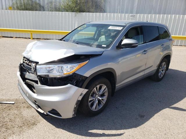 toyota highlander 2014 5tdbkrfh3es039626