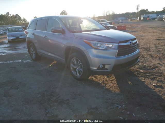 toyota highlander 2015 5tdbkrfh4fs150509