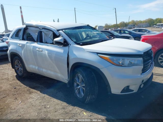 toyota highlander 2016 5tdbkrfh4gs277424