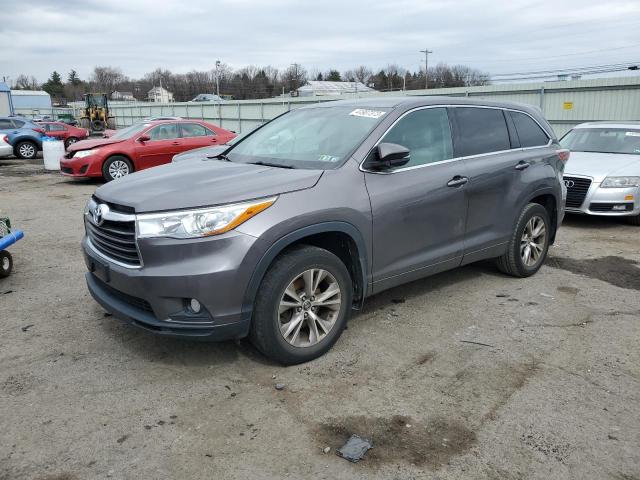 toyota highlander 2016 5tdbkrfh5gs354379