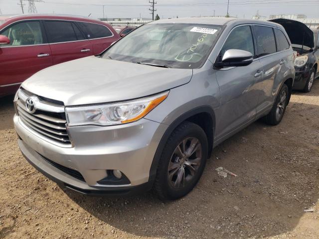 toyota highlander 2015 5tdbkrfh6fs160989